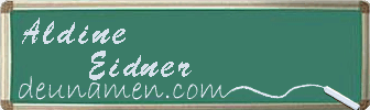 Aldine Eidner Visitenkarte